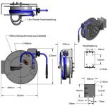 Schlauchroller offen / 10 m